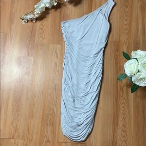 H&M one shoulder dress